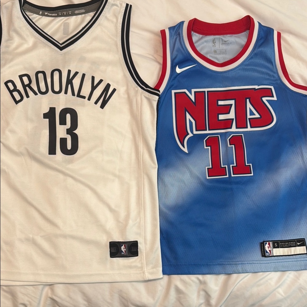 Youth kids Brooklyn Nets Basketball Jerseys